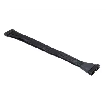 Juostinis kabelis Akasa AK-CBUB45-15BK, juodas, 0,15 m, 1 vnt.