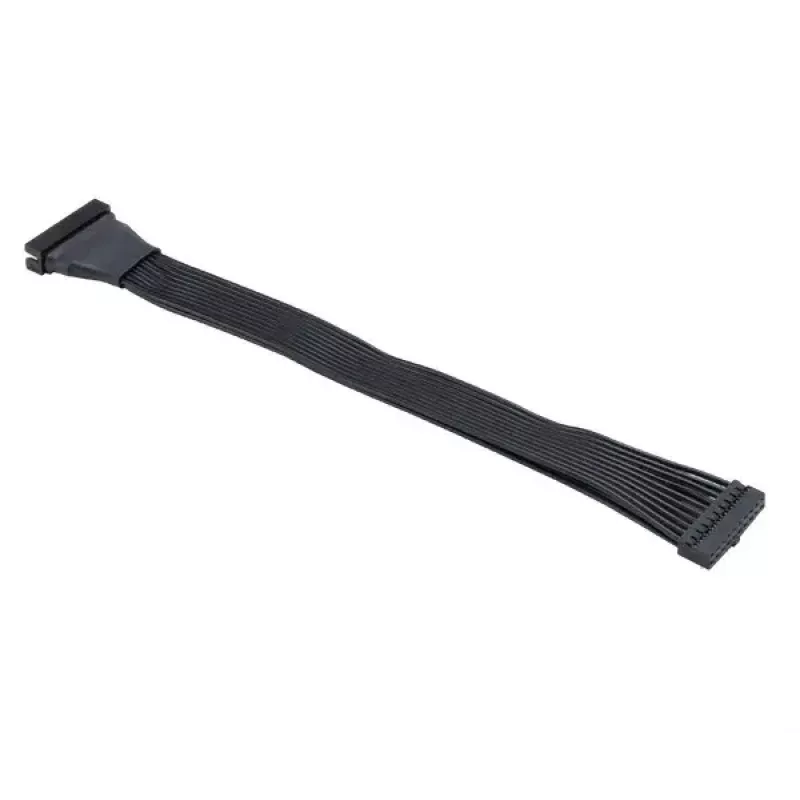 Juostinis kabelis Akasa AK-CBUB45-15BK, juodas, 0,15 m, 1 vnt.