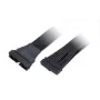 Juostinis kabelis Akasa AK-CBUB45-15BK, juodas, 0,15 m, 1 vnt.