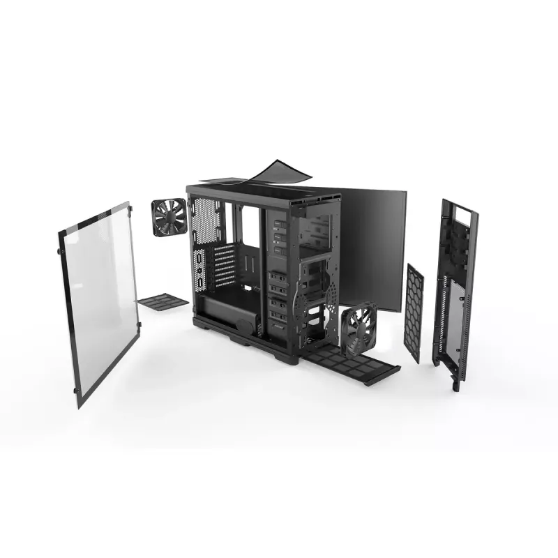 Korpusas Phanteks Enthoo Pro Tempered Glass Full Tower juodas