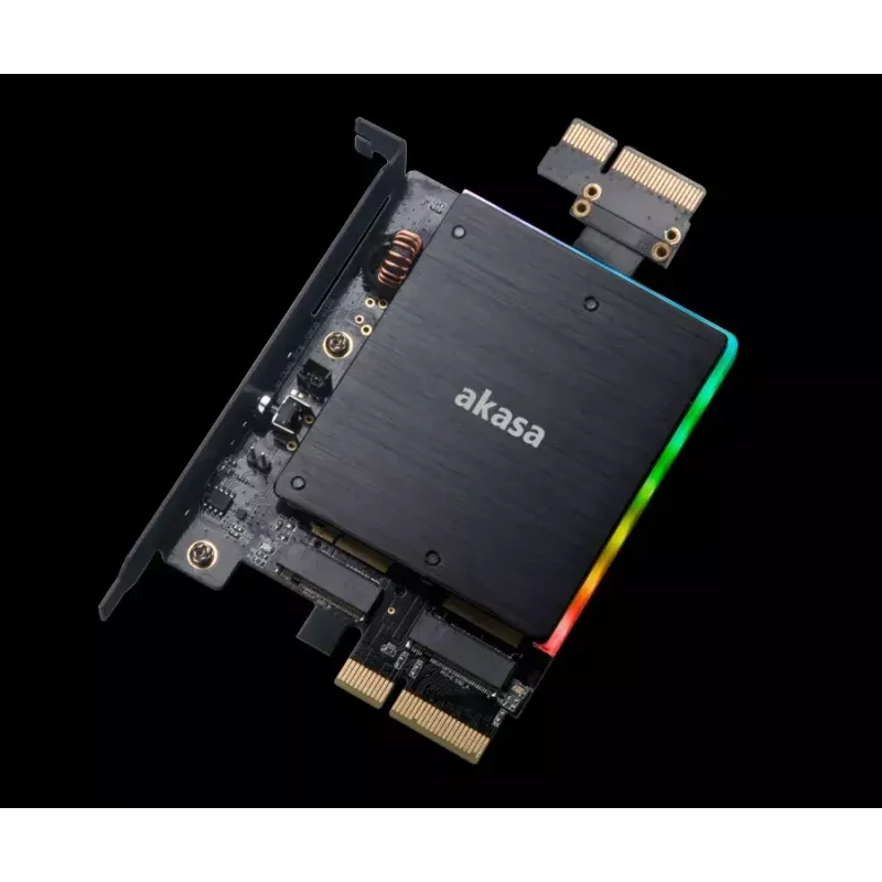 Akasa AK-PCCM2P-04 M.2 sąsajos plokštė PCIe NVMe