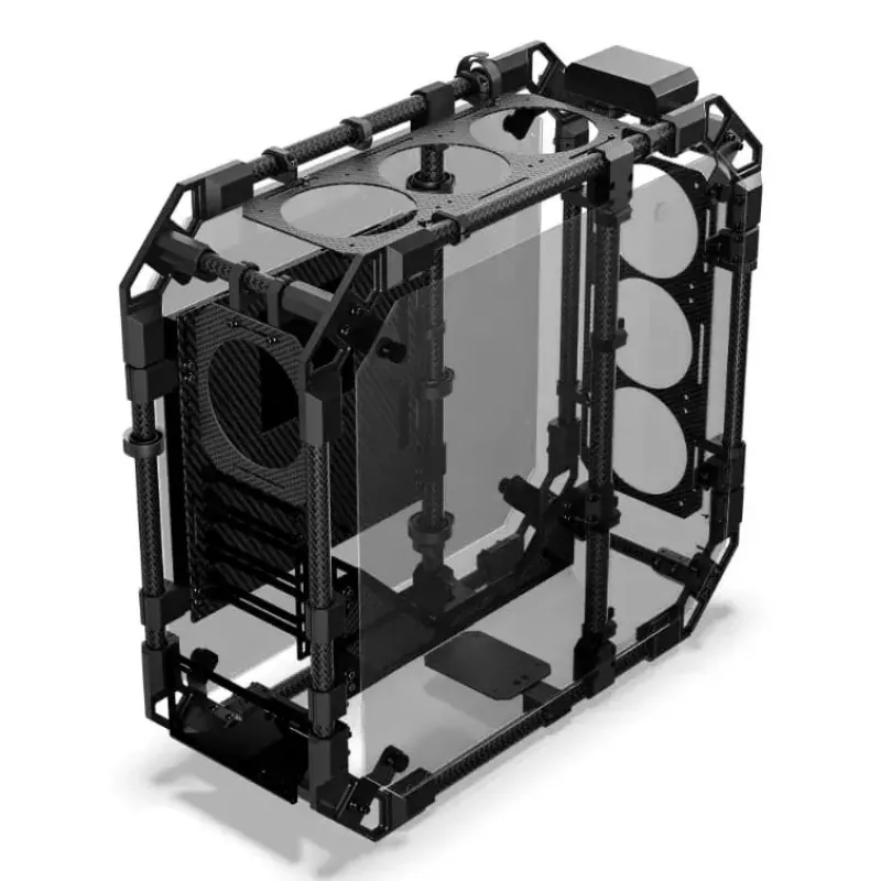 Korpusas PC Alphacool Apex Skeleton Full Tower Juodas
