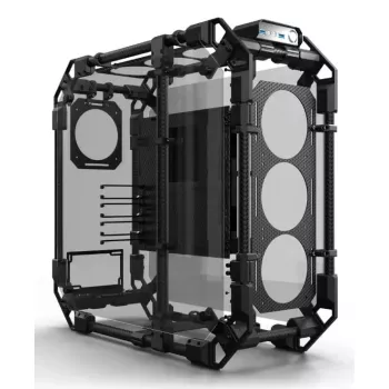 Korpusas PC Alphacool Apex Skeleton Full Tower Juodas