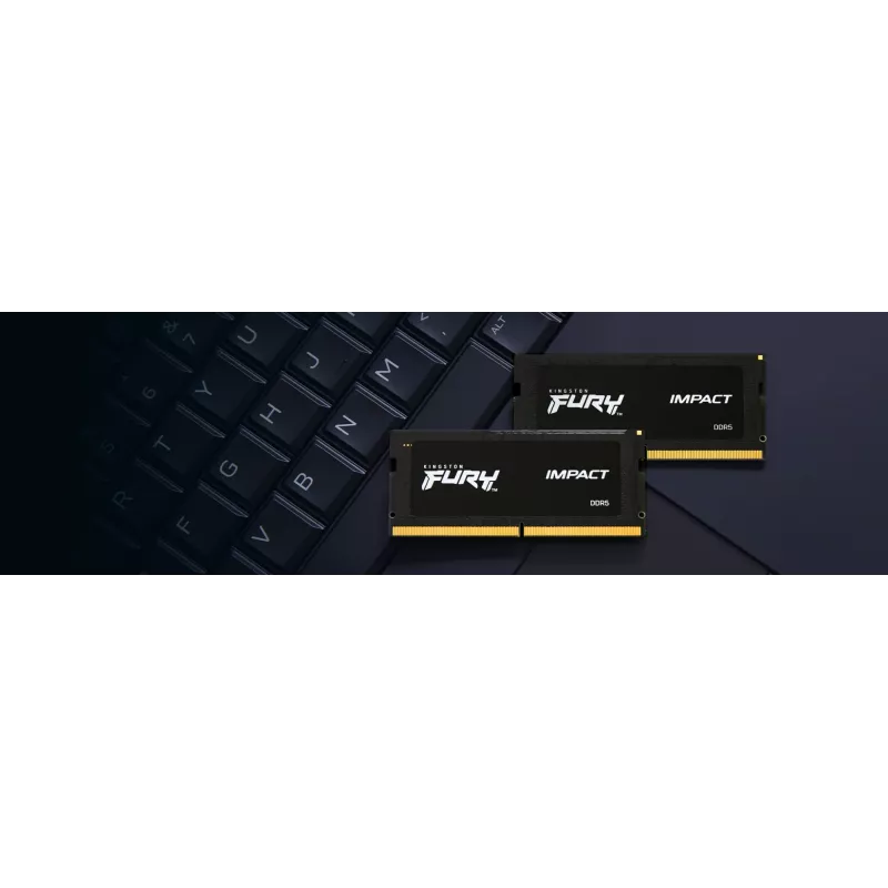 Kingston FURY Impact 16GB DDR5 6000MT/s CL38 SODIMM XMP