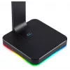 CORSAIR ST100 RGB Premium stovas ausinėms su 7.1 virtualiu erdviniu garsu
