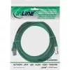 InLine Patch Laidas S/FTP PiMF Cat.6A halogen-free 500MHz žalias 2m