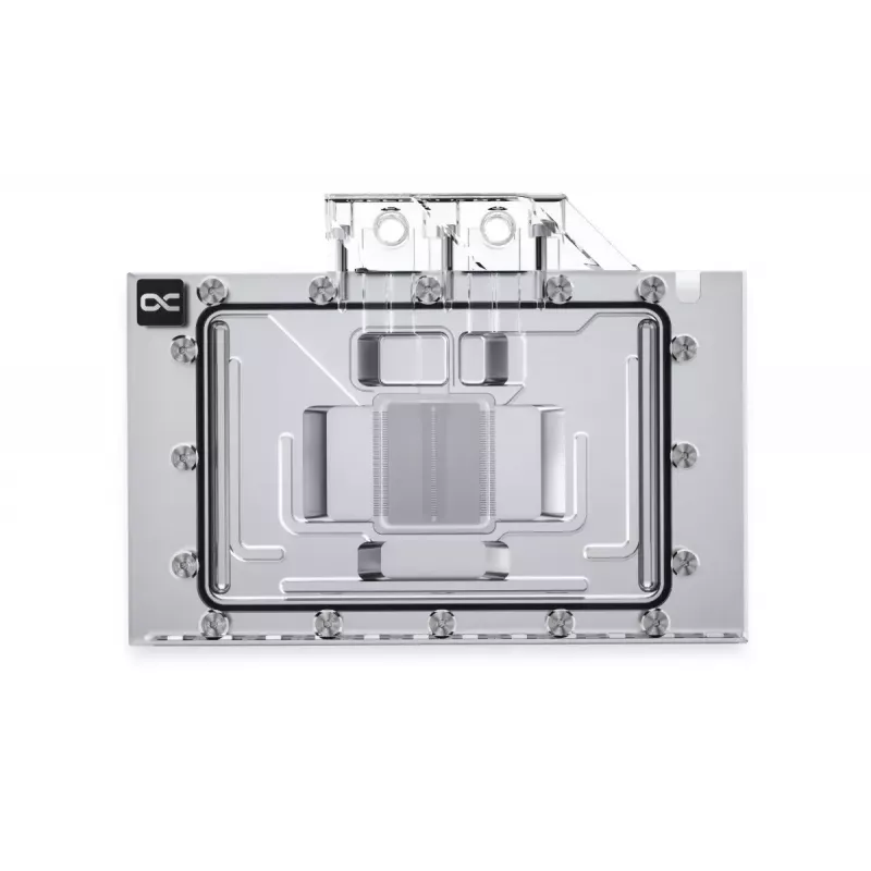 Vandens blokas + galinė plokštė Alphacool GPX-N Akrilas Aliuminis Varis Juodas 144,3x198,6x35,9 mm