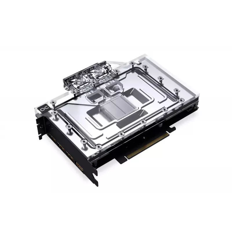 Vandens blokas + galinė plokštė Alphacool GPX-N Akrilas Aliuminis Varis Juodas 144,3x198,6x35,9 mm