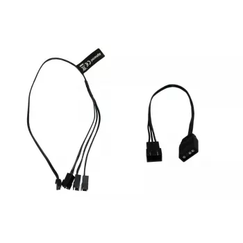 Vidinis maitinimo laidas Alphacool 18601 0,3 m 3 kontaktų tiesus