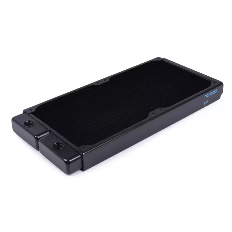 Alphacool 14378 NexXxoS HPE-30 radiatorius iš vario, 280 mm, juodas