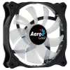 AEROCOOL COSMO12FRGB 120 mm kompiuterio korpuso ventiliatorius, 1000 RPM, 15 RGB šviesos diodų, Molex jungtis, 3,72 W, juodas