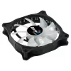 AEROCOOL COSMO12FRGB 120 mm kompiuterio korpuso ventiliatorius, 1000 RPM, 15 RGB šviesos diodų, Molex jungtis, 3,72 W, juodas
