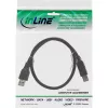 InLine USB 3.2 Gen.1 laidas Type A kištukas / Type B kištukas, juodas, 3 m