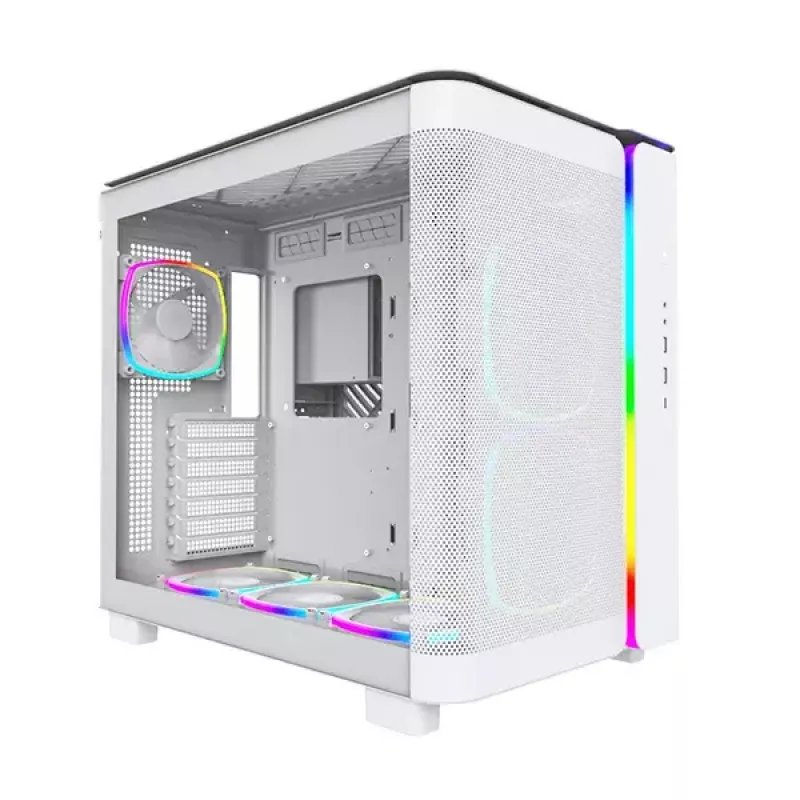 PC korpusas Montech KING 95 PRO Midi Tower Baltas