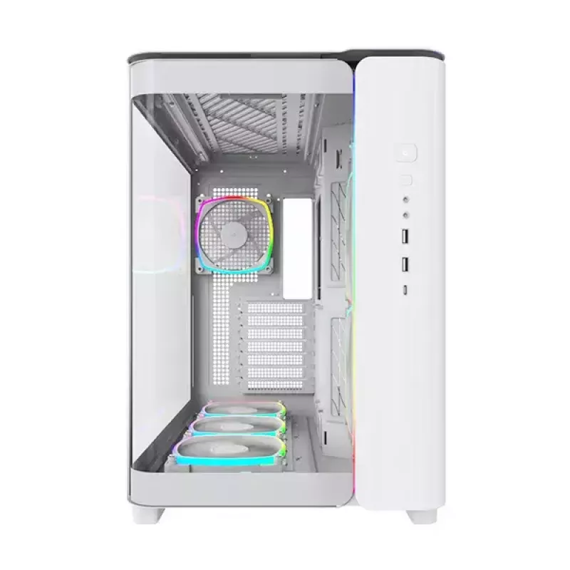 PC korpusas Montech KING 95 PRO Midi Tower Baltas