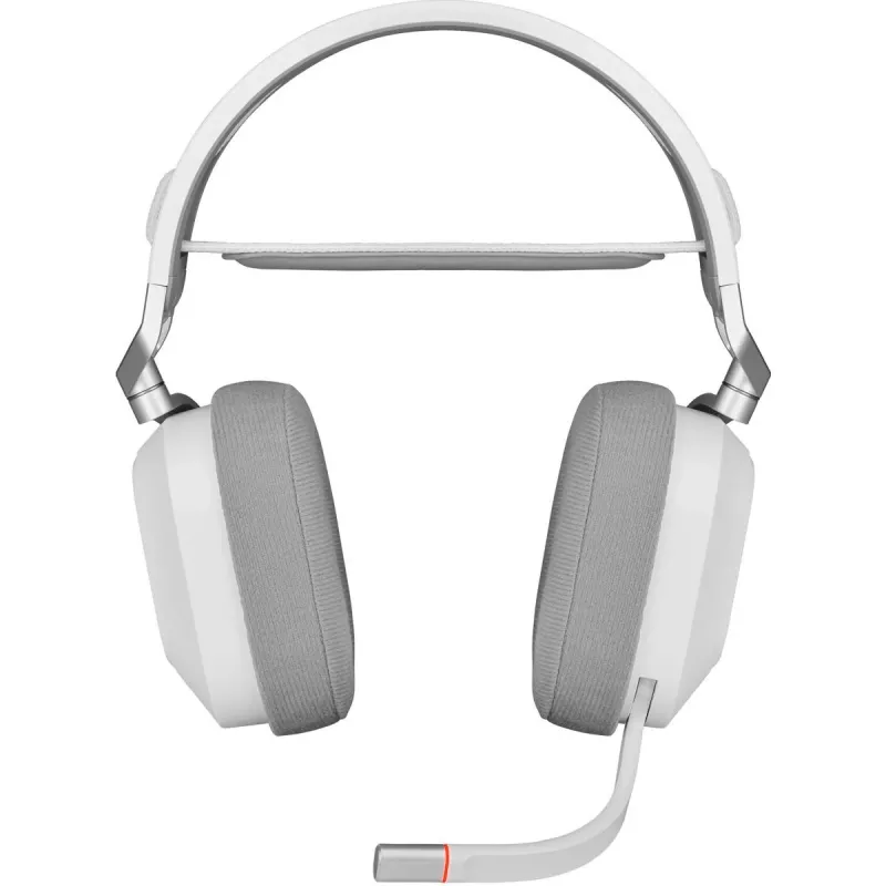 CORSAIR Gaming ausinės HS80 RGB Wireless – belaidės, baltos