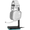 CORSAIR Gaming ausinės HS80 RGB Wireless – belaidės, baltos