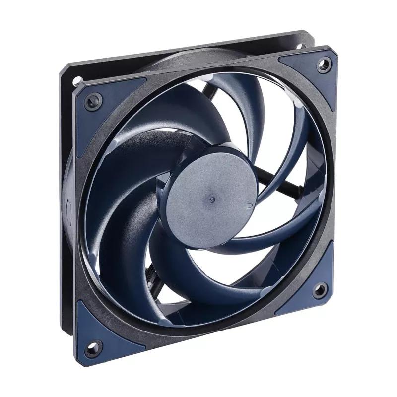 COOLER MASTER Mobius 120 korpuso ventiliatorius be LED juodas