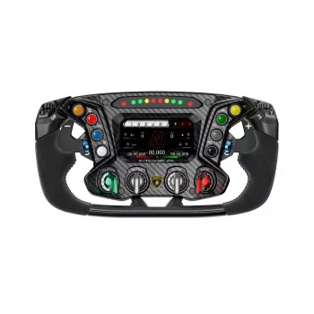 Moza Racing Essenza SCV12 Vairas lenktynėms, juodas, aliuminis, anglies pluoštas, 310 mm