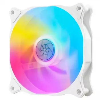 Ventiliatorius SilverStone Air Blazer 120RW 120mm 600-2200 RPM Baltas