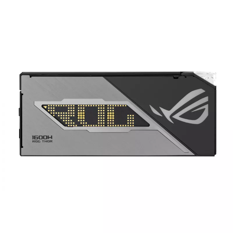Maitinimo blokas ASUS ROG THOR-1600T3-GAMING 1600 W, 80 PLUS Titanium, ATX 3.1, visiškai modulinis, OLED ekranas
