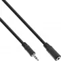 InLine Audio kabelis 3,5 mm stereo kištukas / lizdas 3 m