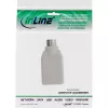 InLine USB adapteris USB A lizdas / PS/2 kištukas, smėlio spalvos