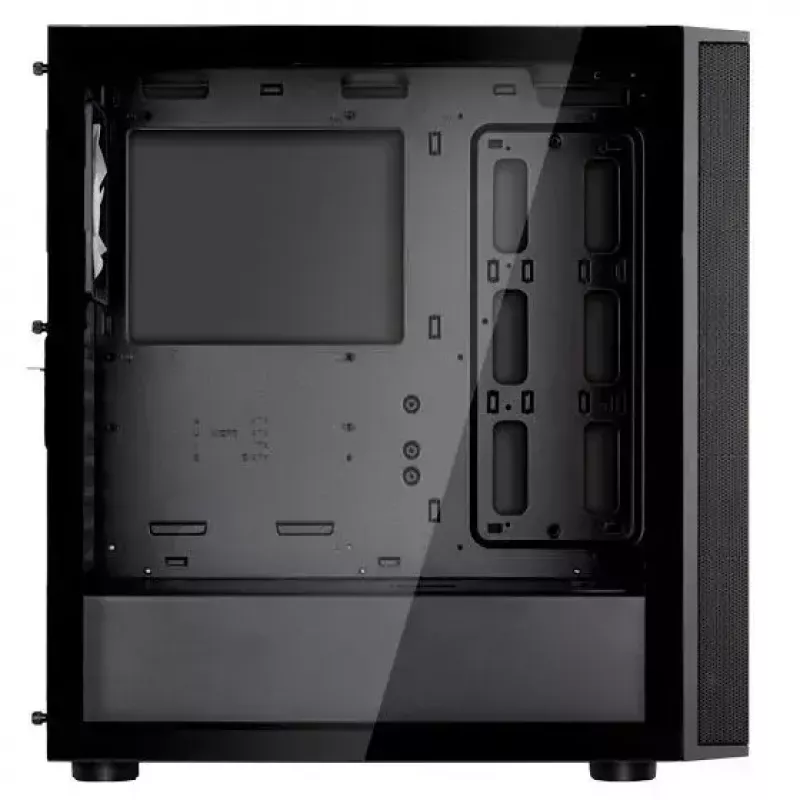 Kompiuterio korpusas SilverStone FARA R1 PRO V2 juodas ATX micro ATX Mini-ITX 3x120mm ventiliatoriai