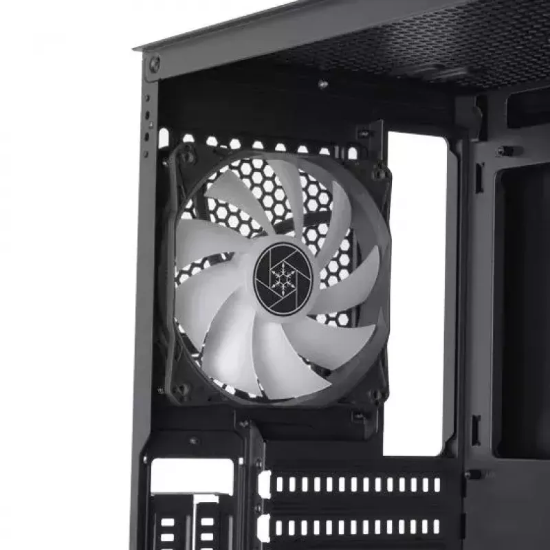 Kompiuterio korpusas SilverStone FARA R1 PRO V2 juodas ATX micro ATX Mini-ITX 3x120mm ventiliatoriai