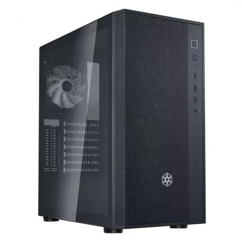 Kompiuterio korpusas SilverStone FARA R1 PRO V2 juodas ATX micro ATX Mini-ITX 3x120mm ventiliatoriai