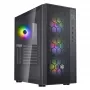 Kompiuterio korpusas SilverStone FARA R1 PRO V2 juodas ATX micro ATX Mini-ITX 3x120mm ventiliatoriai