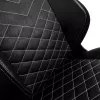 Gaming kėdė noblechairs Hero PU Leather – paminkštinta sėdynė, paminkštintas atlošas, maksimalus aukštis 137 cm, atlošo plotis 57 cm