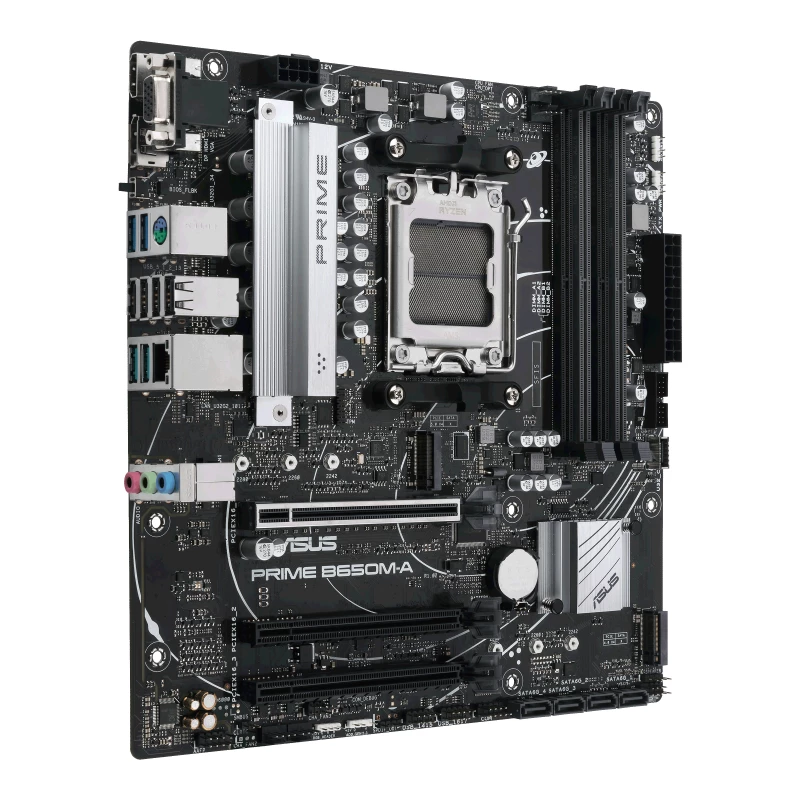 ASUS PRIME B650M-A AMD B650 Socket AM5 micro ATX pagrindinė plokštė