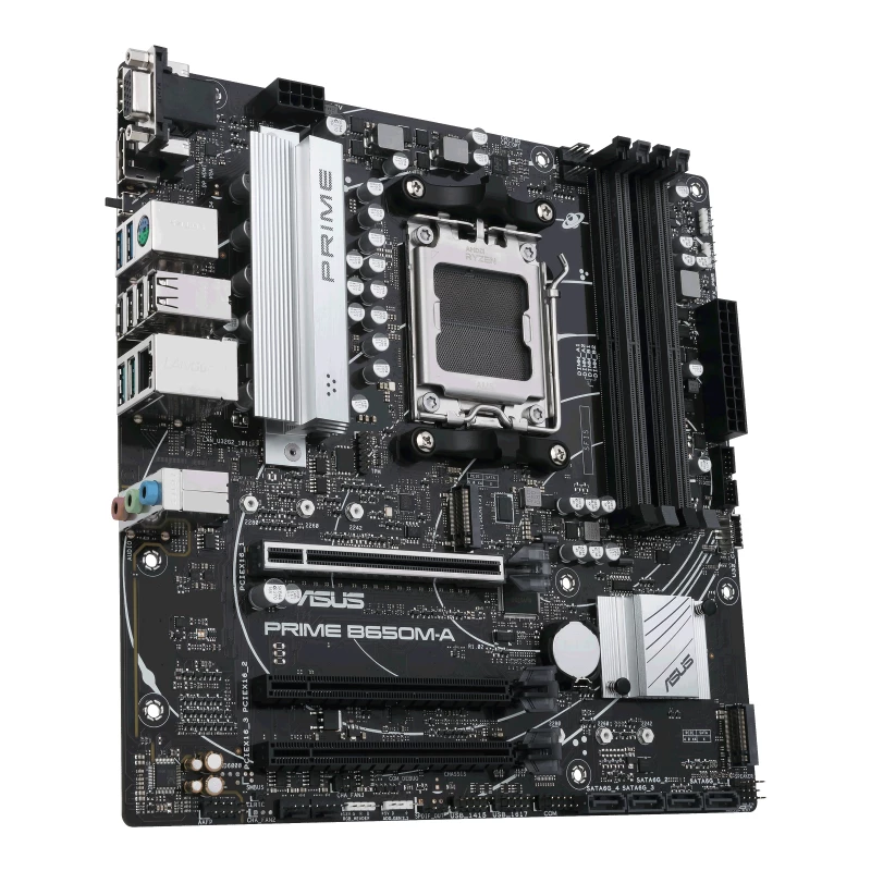 ASUS PRIME B650M-A AMD B650 Socket AM5 micro ATX pagrindinė plokštė