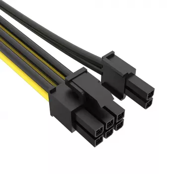 Vidinis maitinimo adapterio kabelis Akasa AK-CBPW23-20 0,2 m
