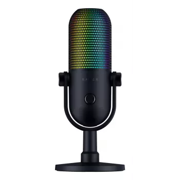 Razer Seiren V3 Chroma stalinis mikrofonas, juodas