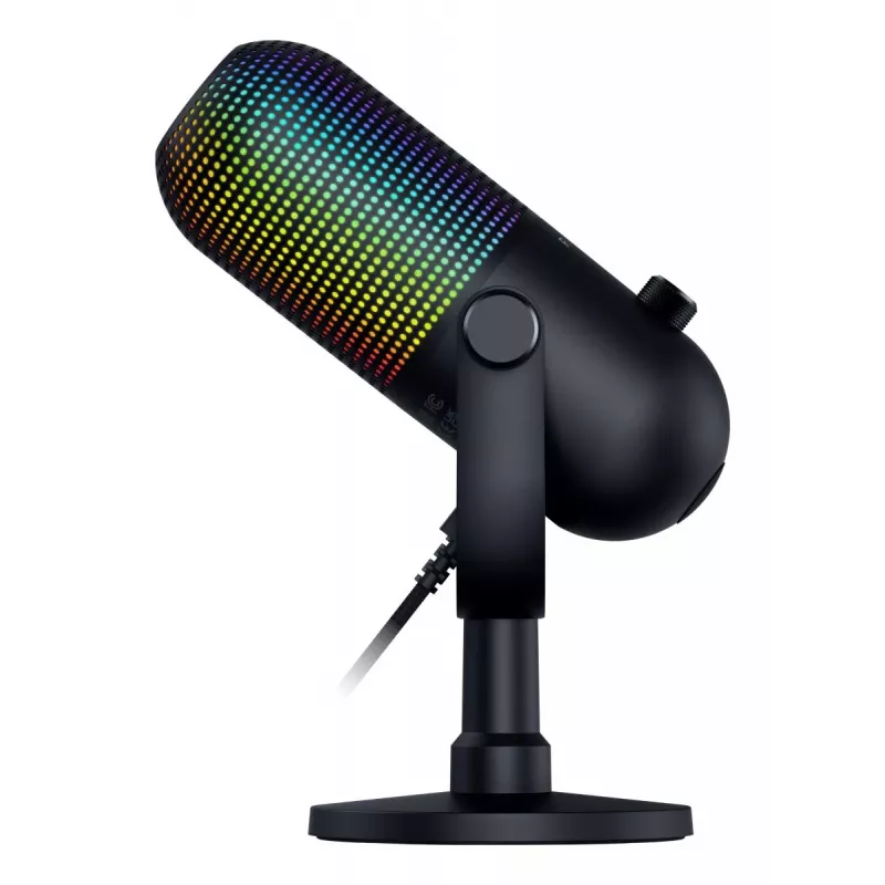 Razer Seiren V3 Chroma stalinis mikrofonas, juodas