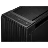 PC korpusas ASUS ProArt PA602 Wood Edition Midi Tower Juodas — EATX palaikymas, 45 cm GPU, 19 cm PSU/aušintuvas, 8 HDD lizdai, USB-C