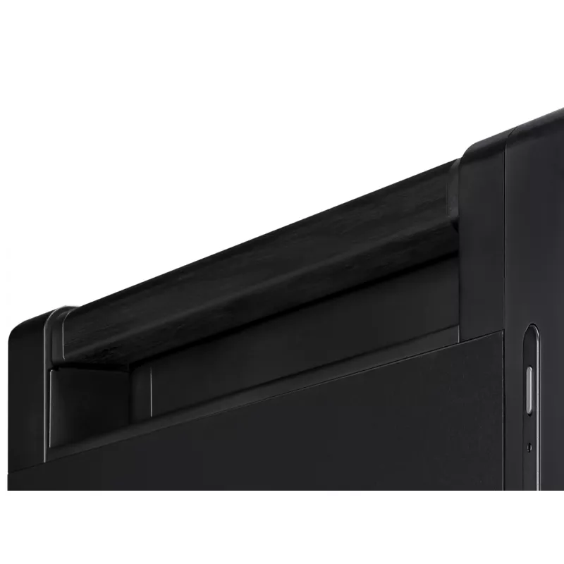 PC korpusas ASUS ProArt PA602 Wood Edition Midi Tower Juodas — EATX palaikymas, 45 cm GPU, 19 cm PSU/aušintuvas, 8 HDD lizdai, USB-C