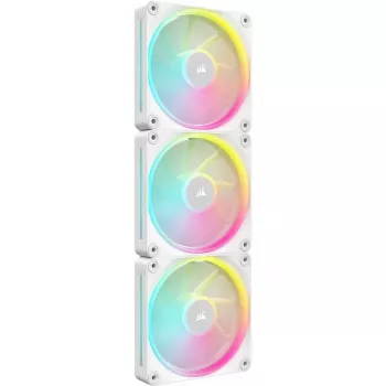 CORSAIR iCUE LINK LX120 RGB 120 mm PWM ventiliatorių rinkinys pradedantiesiems - Baltas