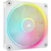 CORSAIR iCUE LINK LX120 RGB 120 mm PWM ventiliatorių rinkinys pradedantiesiems - Baltas