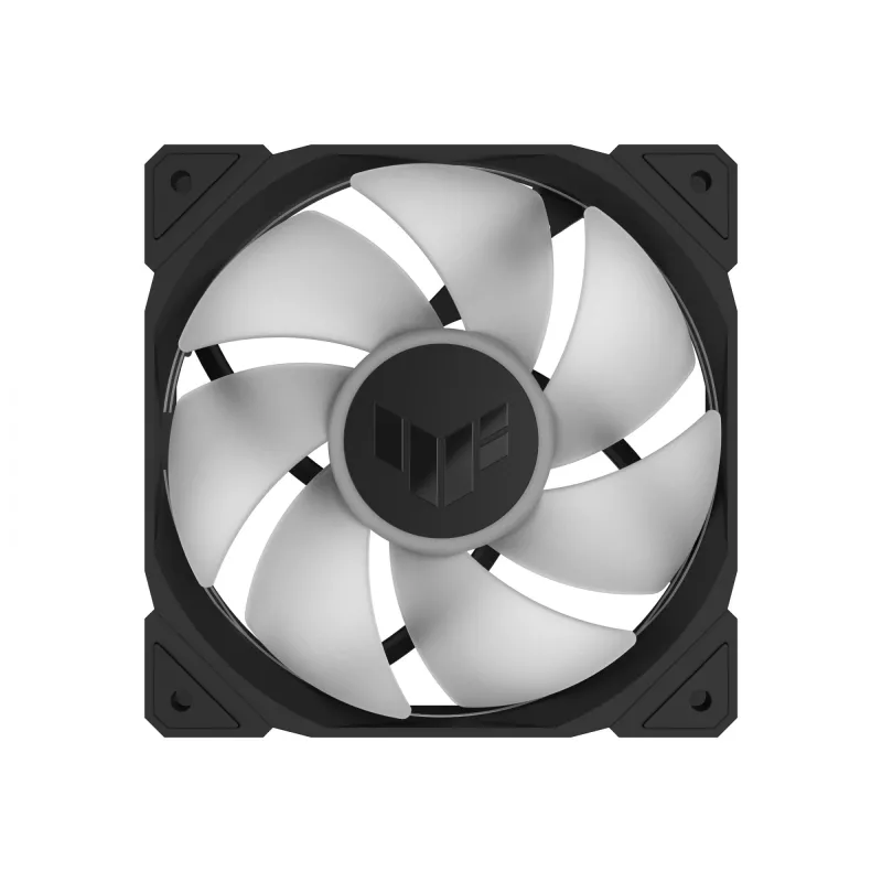 ASUS TUF Gaming TR120 ARGB ventiliatorius - vienetinis, kompiuterio dėžės, 12 cm, juodas