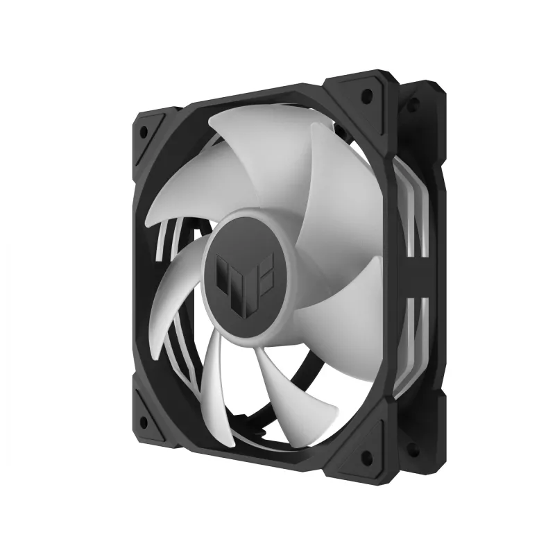 ASUS TUF Gaming TR120 ARGB ventiliatorius - vienetinis, kompiuterio dėžės, 12 cm, juodas