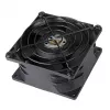 Ventiliatorius Silverstone FHS 80X 8 cm juodas 83,66 cfm 50,77 mmH2O