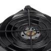 Ventiliatorius Silverstone FHS 80X 8 cm juodas 83,66 cfm 50,77 mmH2O