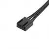 Ventiliatorius Silverstone FHS 80X 8 cm juodas 83,66 cfm 50,77 mmH2O