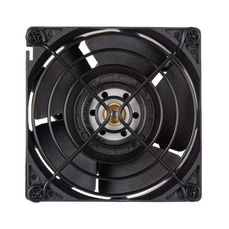 Ventiliatorius Silverstone FHS 80X 8 cm juodas 83,66 cfm 50,77 mmH2O