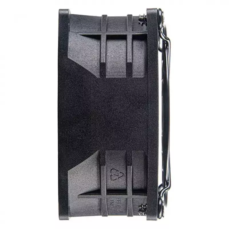 Ventiliatorius Silverstone FHS 80X 8 cm juodas 83,66 cfm 50,77 mmH2O