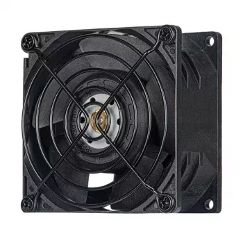 Ventiliatorius Silverstone FHS 80X 8 cm juodas 83,66 cfm 50,77 mmH2O