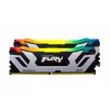 Kingston Technology FURY 48GB 8400MT/s DDR5 CL40 CUDIMM (2 rinkinys) Renegade RGB sidabrinis XMP